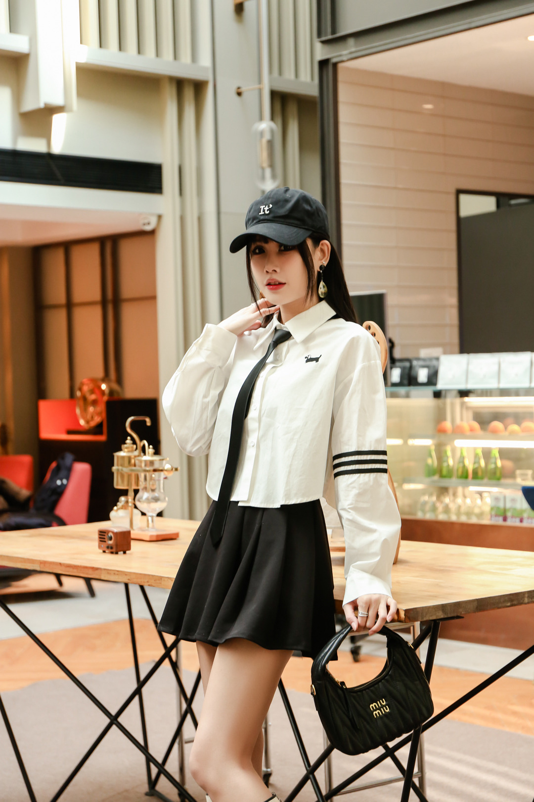 千城学院JK制服清纯和复古典雅国风穿搭