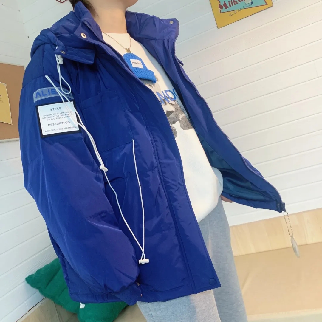 高品质女装羽绒服女士羊绒外套女装特厚棉服