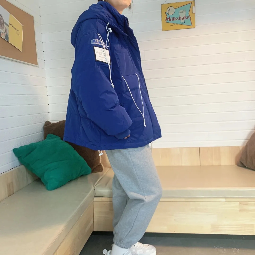 高品质女装羽绒服女士羊绒外套女装特厚棉服