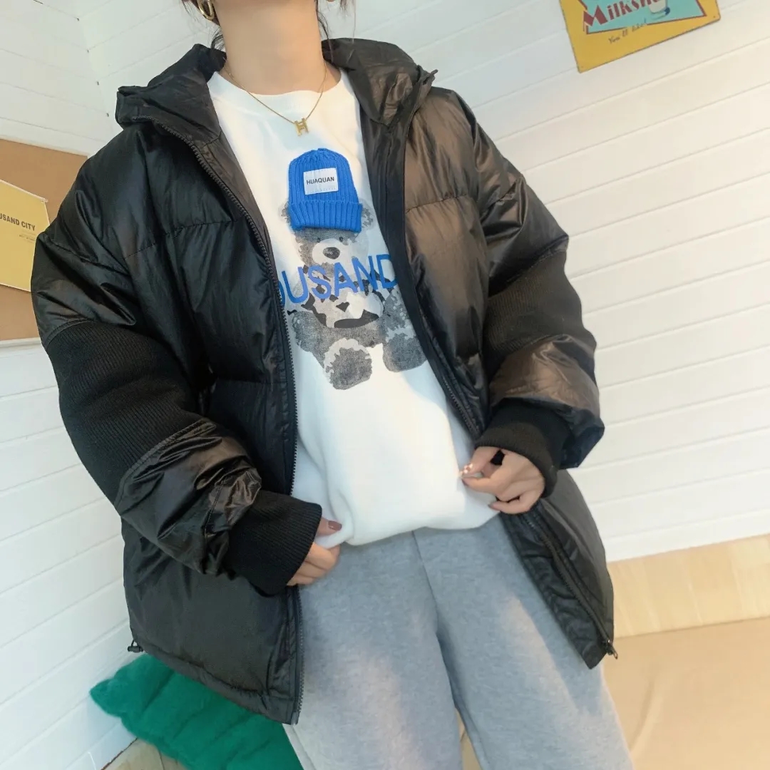 高品质女装羽绒服女士羊绒外套女装特厚棉服