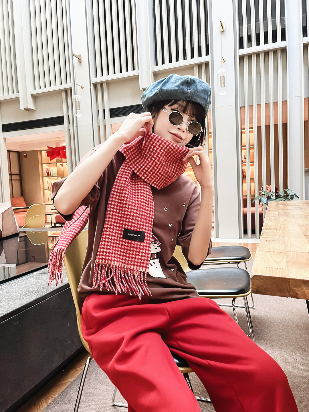 千城品牌女装设计师圣诞节新款时尚穿搭