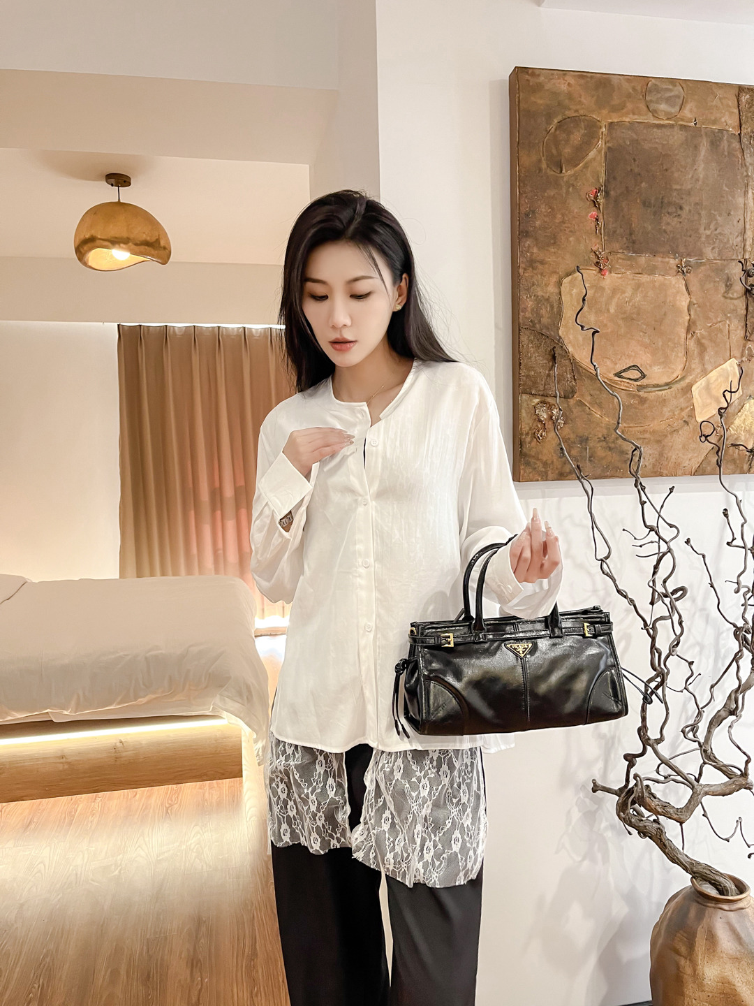 2024年春季新款白月女装王者风范华丽之韵宛若仙子下凡