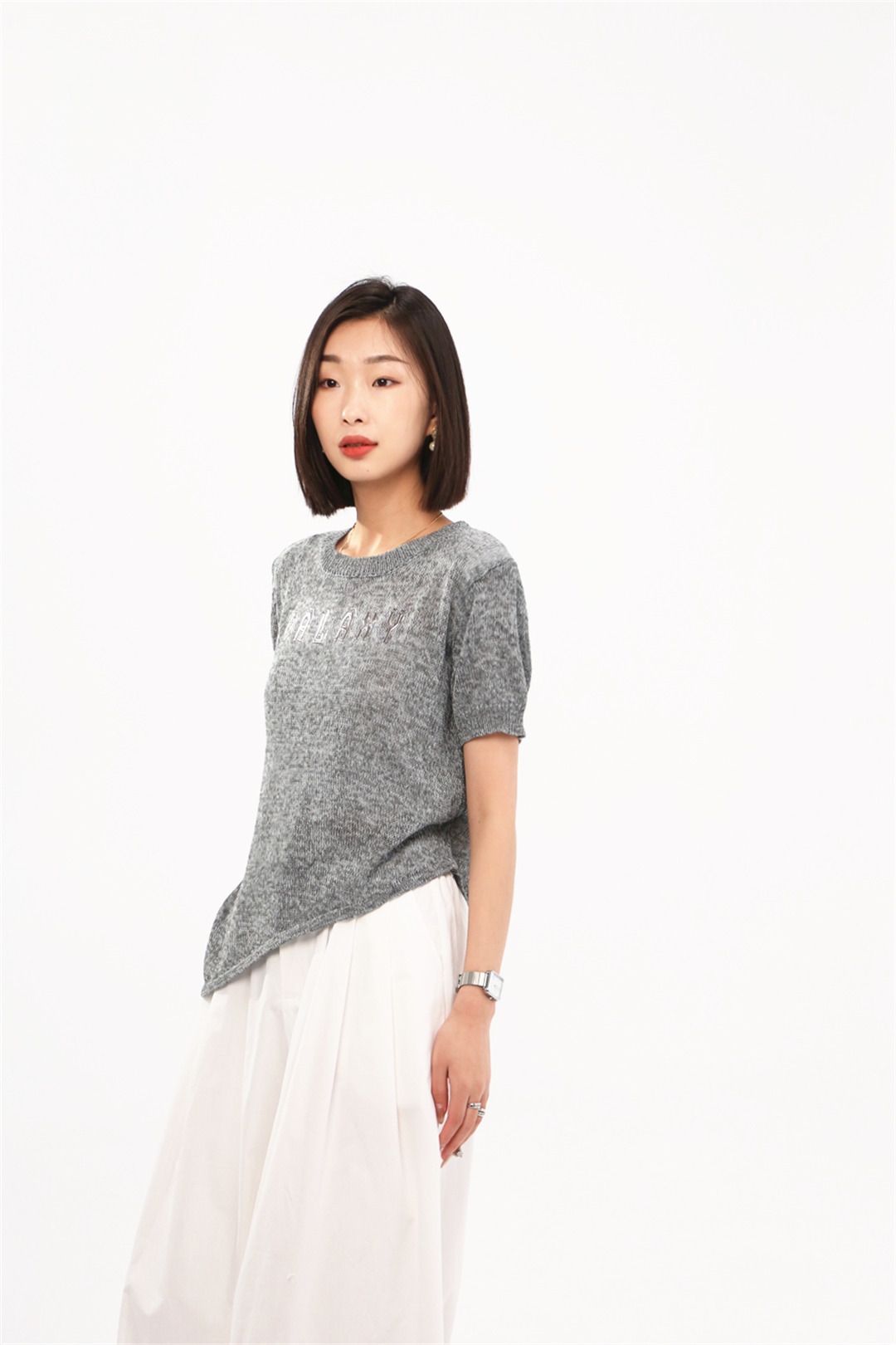 2024年我爱你节日白月时尚女装新款搭配