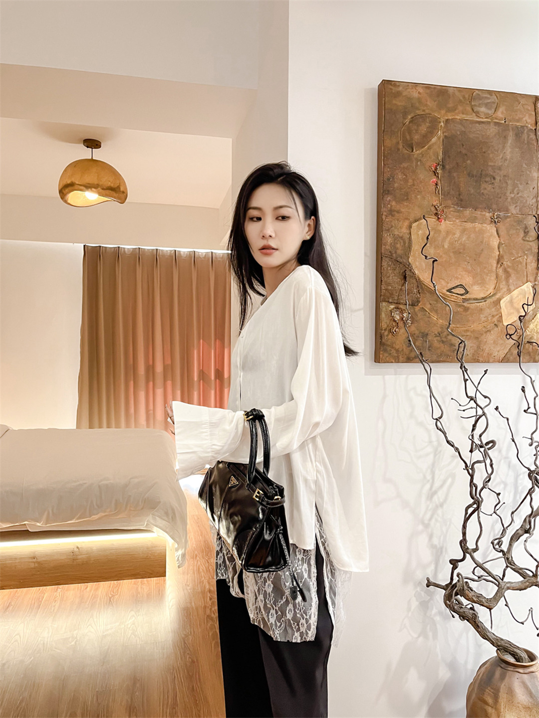 2024年春季新款白月女装王者风范华丽之韵宛若仙子下凡