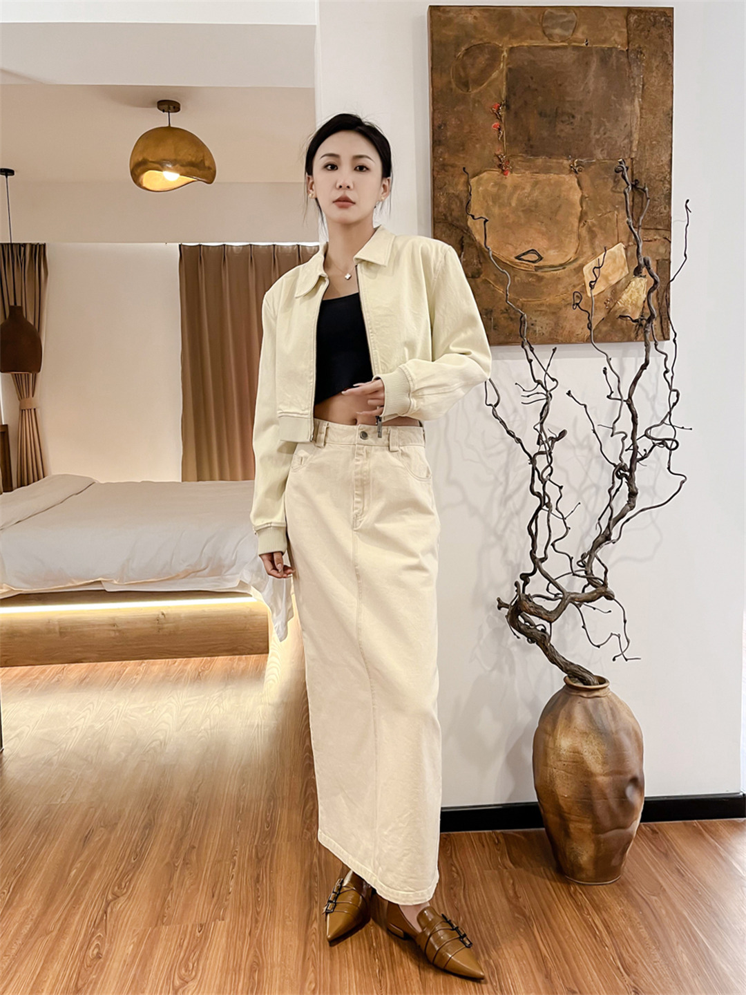 2024年春季新款白月女装王者风范华丽之韵宛若仙子下凡