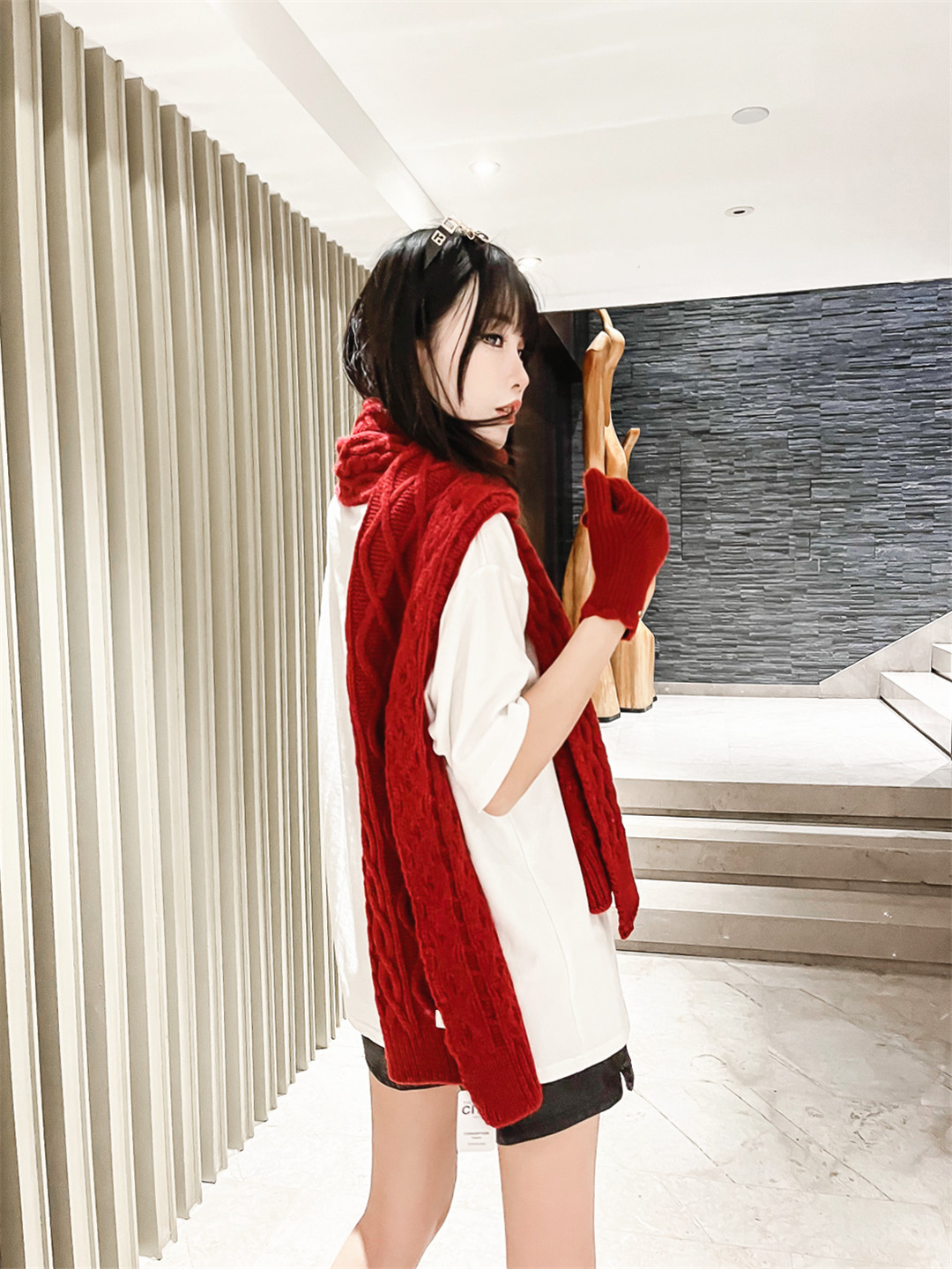 千城品牌女装设计师圣诞节新款时尚穿搭