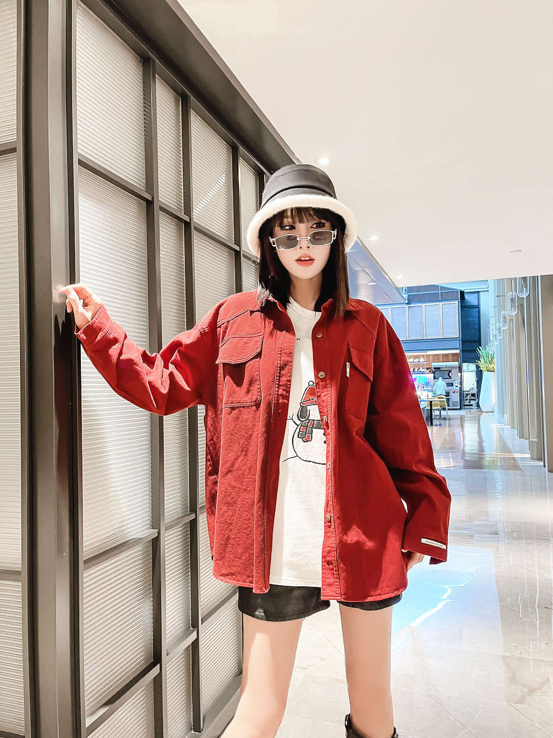 千城品牌女装设计师圣诞节新款时尚穿搭