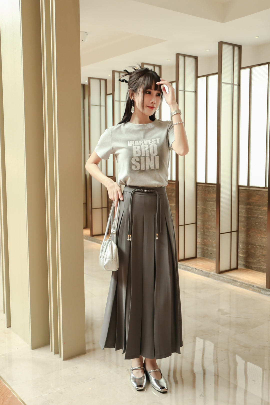 千城学院JK制服清纯和复古典雅国风穿搭