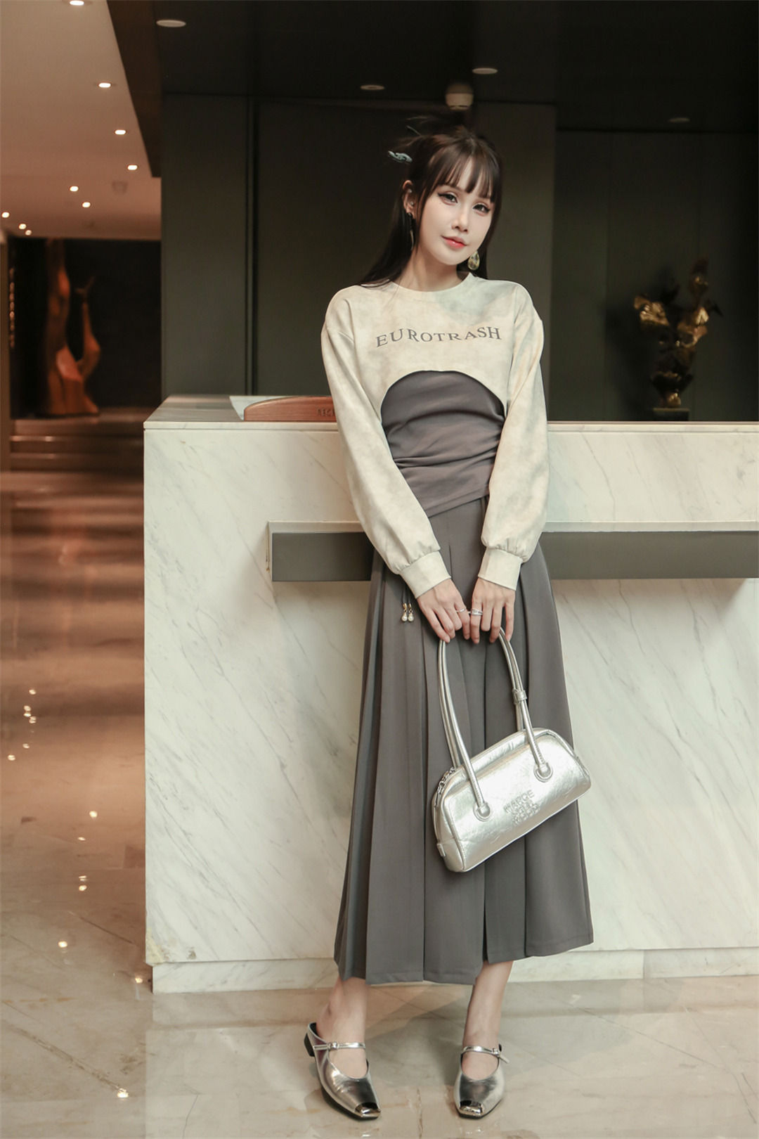 千城学院JK制服清纯和复古典雅国风穿搭