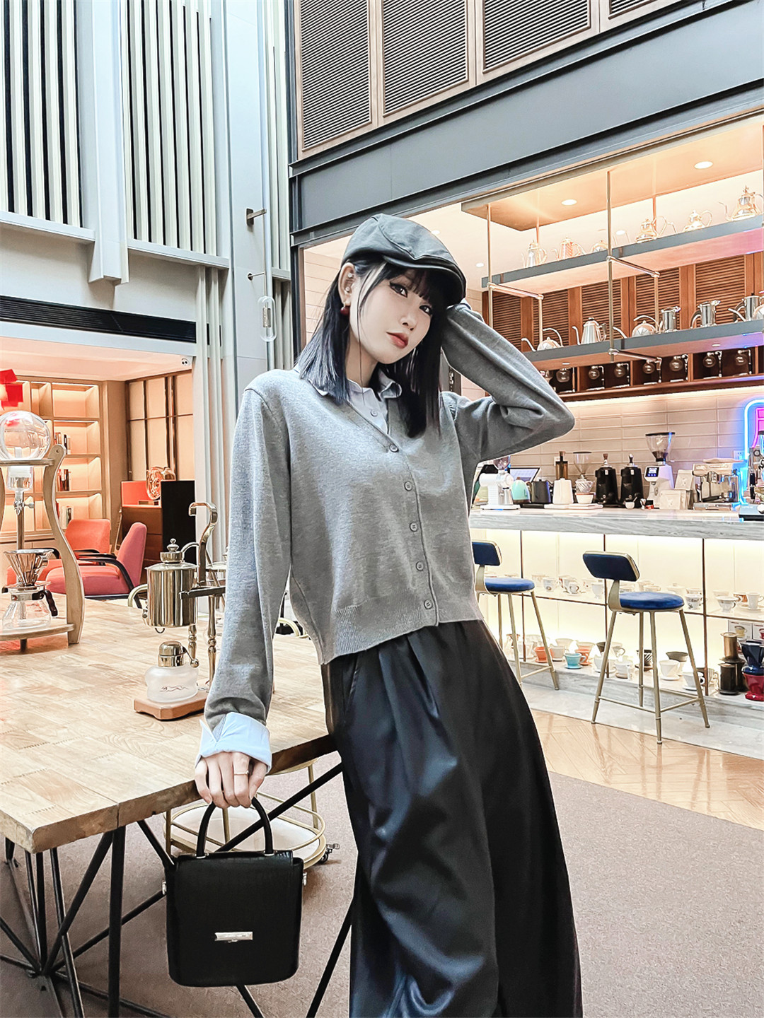 千城品牌女装设计师圣诞节新款时尚穿搭