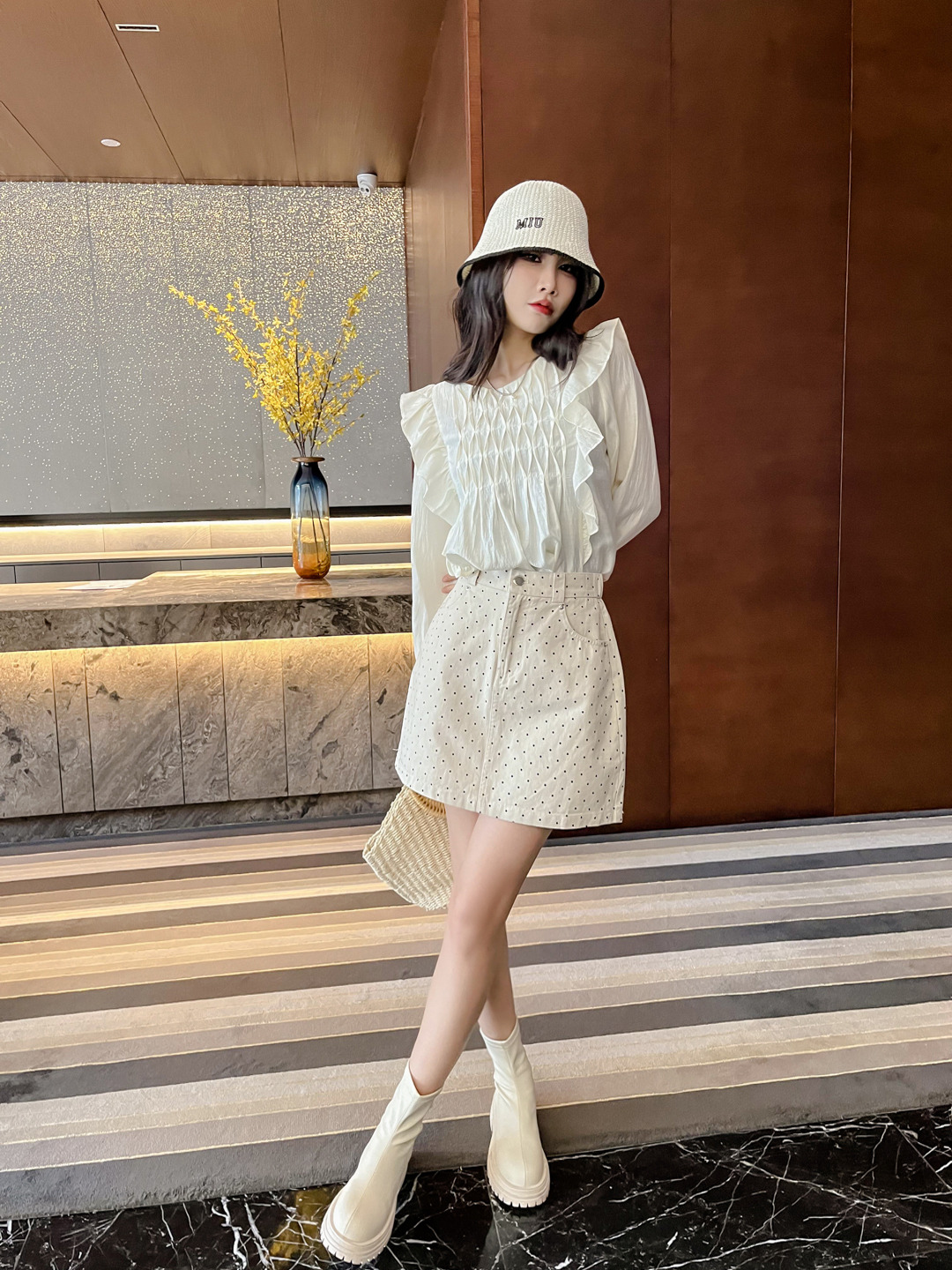 千城学院JK制服清纯和复古典雅国风穿搭