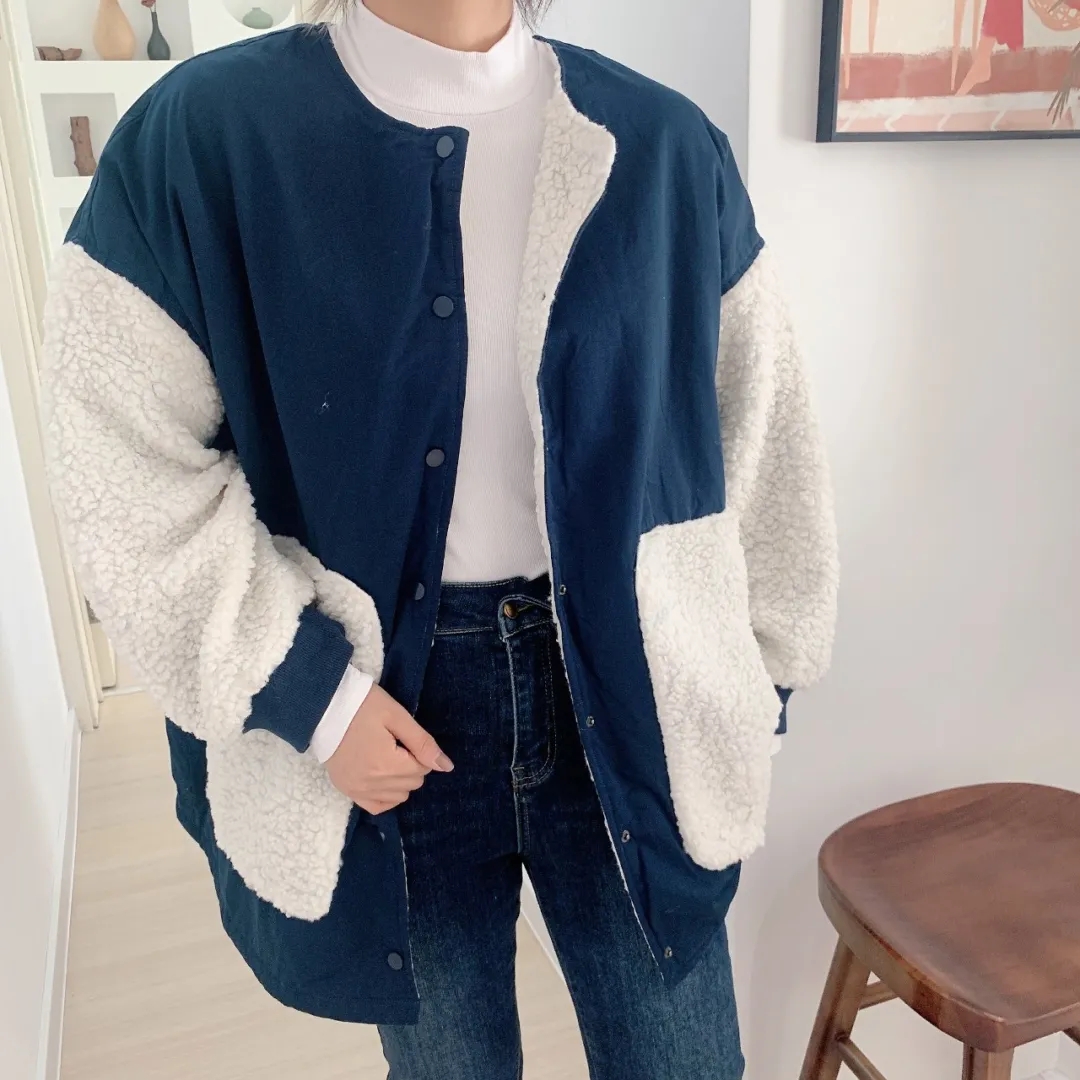 千城女士加厚外套